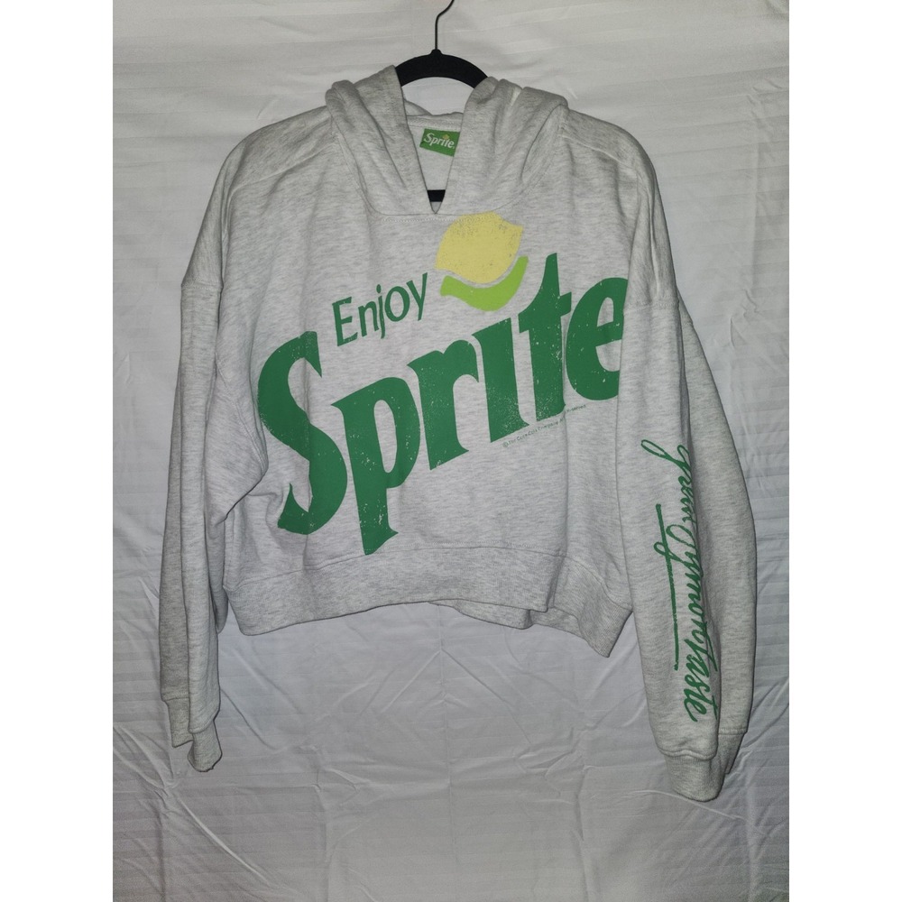 Sprite Graphic Hoodie Pullover Fleece Official Merchandise Women's XL
